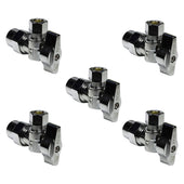 1/2 in. CPVC SLIP Inlet x 3/8 in. OD COMP Outlet 1/4 Turn Angle Valve 5 Pack