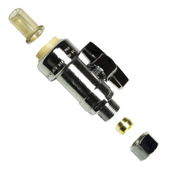 1/2 inch NOM x 3/8 inch OD COMP Push-Fit Straight Stop Valve 4 Pack - view 5