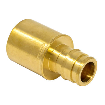 LF Brass 1/2" PEX A EXP x 3/4" FTG Reducing Bushing Adapter ASTM F1960