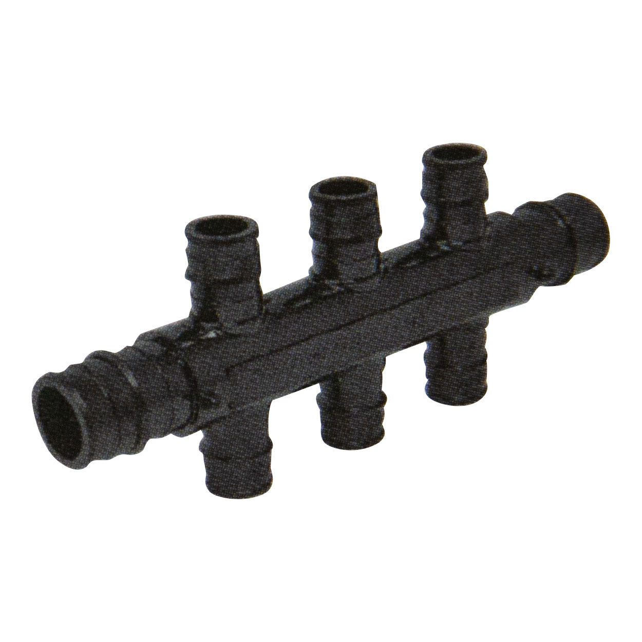 PEX A Expansion 3/4" Open-End Manifold Opposing 3-Branches 1/2" F1960 PPSU