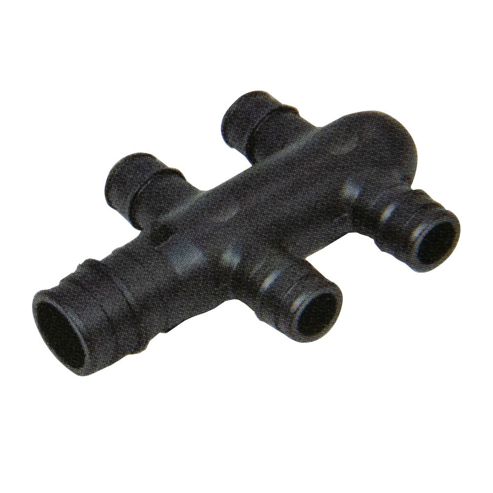 PEX A Expansion 3/4" Close-End Manifold Opposing 4-Branches 1/2" F1960 PPSU