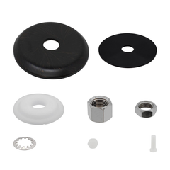 Venetian Bronze escutcheon plate and mounting hardware kit for Metpure FA-05 RO faucet