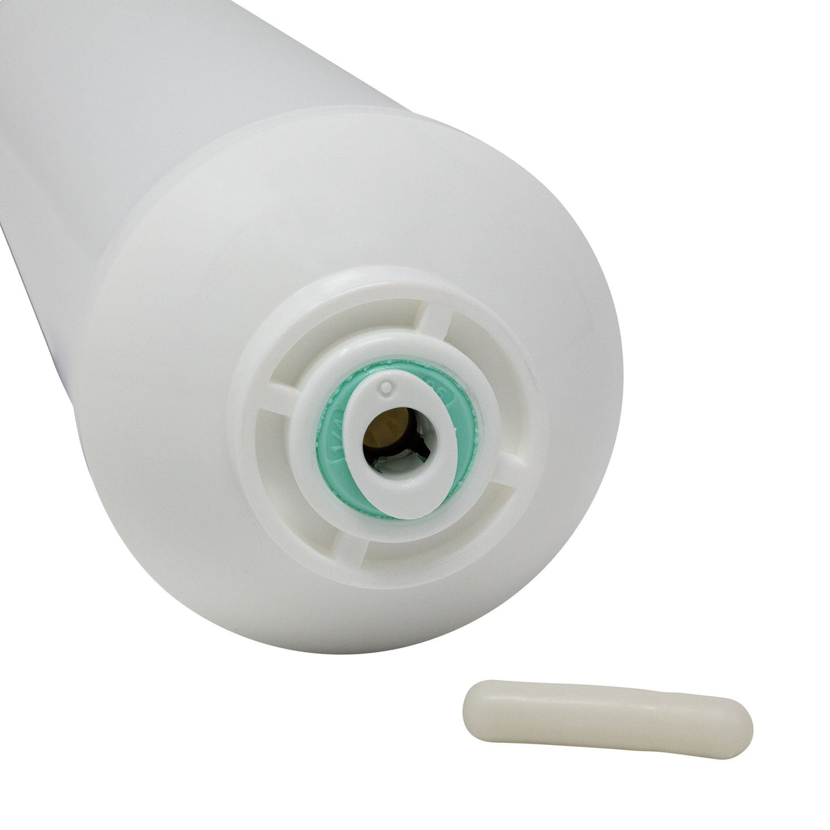 Clean Pure 2 x 10 inch inline coconut carbon GAC water filter with 1/4 inch OD quick connect ends