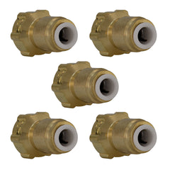 Metpure lead-free brass quick connect x female compression adapter