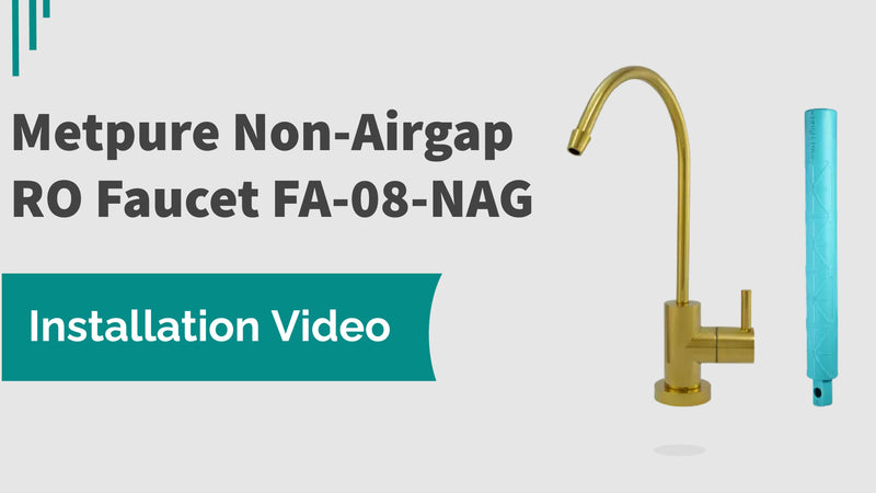 Euro Style RO Faucet Installation