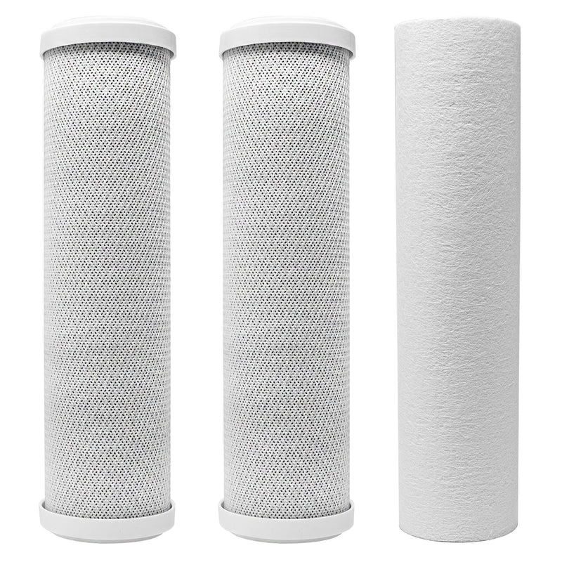 3 Pack Pre Filters for For Replacement RO Drinking Water System, 2 Pieces 2.5