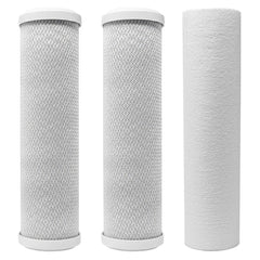 3 Pack Pre Filters for For Replacement RO Drinking Water System, 2 Pieces 2.5
