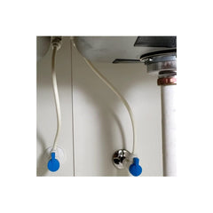 Metpure push-fit faucet water supply kit with two angle shut-off valves, adapters and 5 ft PEX tubing