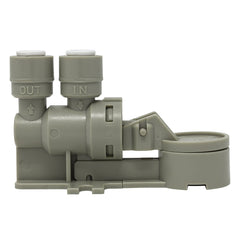Grey 1/4 inch OD quick connect mechanical leak detector for RO water filtration system - view 8
