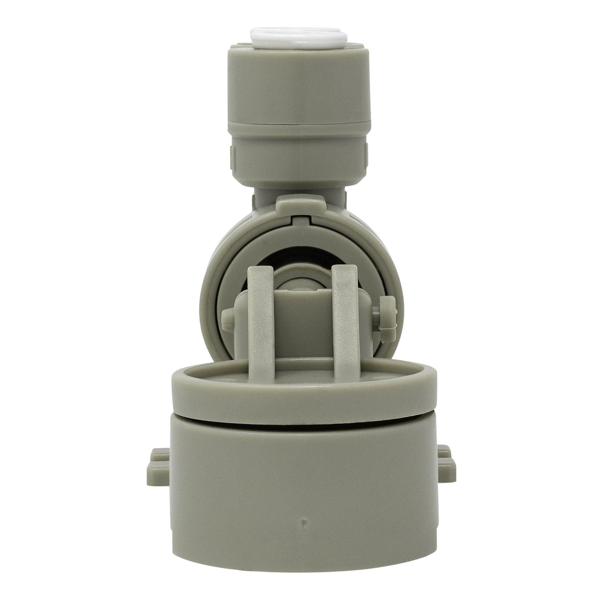 Grey 1/4 inch OD quick connect mechanical leak detector for RO water filtration system - view 7