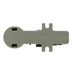 Grey 1/4 inch OD quick connect mechanical leak detector for RO water filtration system - view 6
