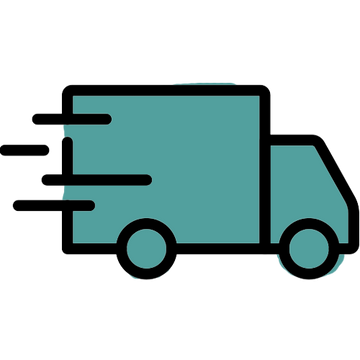 An image that represents the same-day shipping offered to Met Pro Wholesale Business Program members such as plumbers, water treatment companies and trade professionals. 