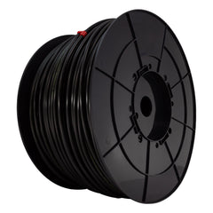 1/4 inch OD black LLDPE tubing 1000 ft roll on spool, NSF certified
