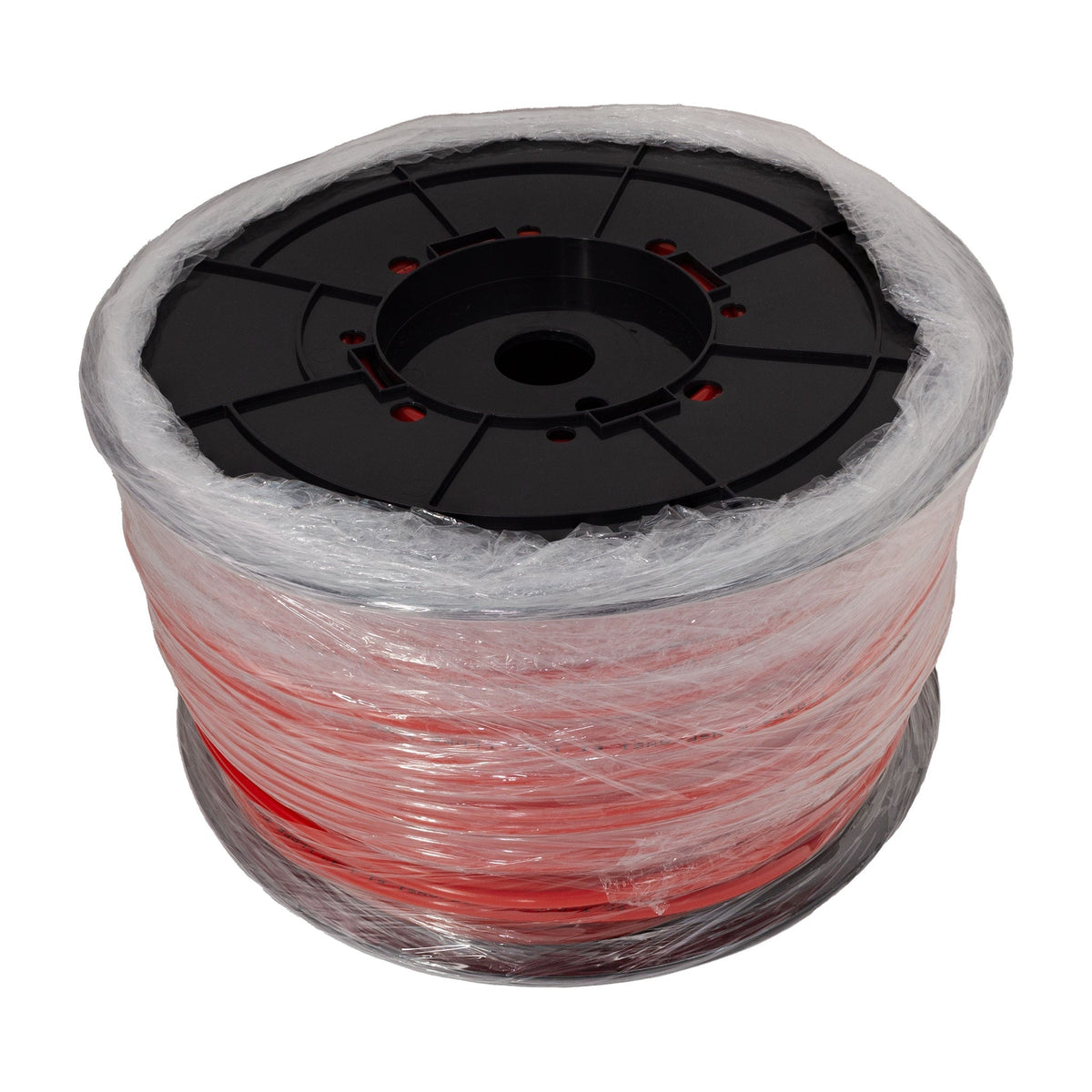1/4 inch OD red LLDPE tubing 1000 ft roll on spool, NSF certified - view 7