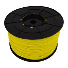 1/4 inch OD yellow LLDPE tubing 1000 ft roll on spool, NSF certified - view 2