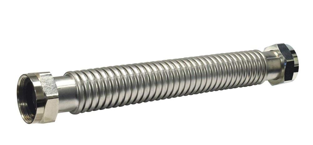 Stainless Steel Water Flex 1-1/2 inch FIP 24 inch Length Corrugated Connector - view 2
