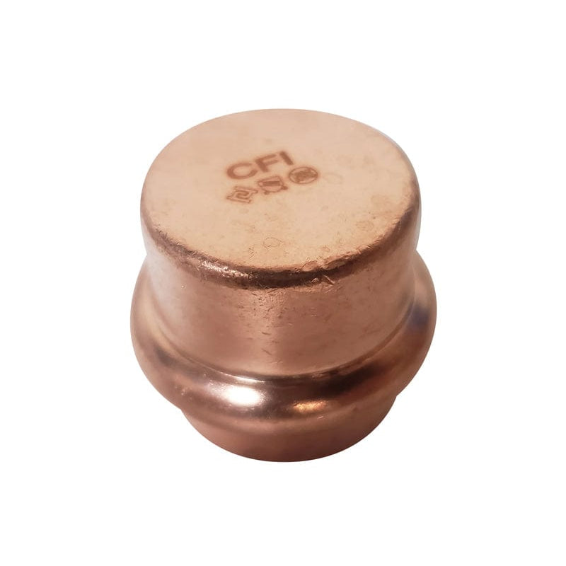 1 inch copper press cap, ProPress compatible