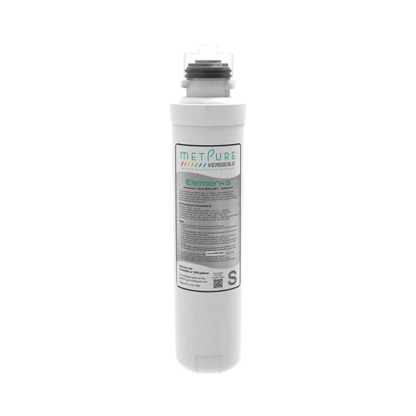 Metpure Versatile Elements S alkaline antioxidant mineral quick twist filter, 11 x 2.5 inch