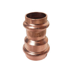 1-1/4 inch x 3/4 inch copper press reducing coupling, P x P, ProPress compatible