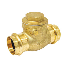 1-1/4 inch press x press lead free brass swing check valve, ProPress compatible