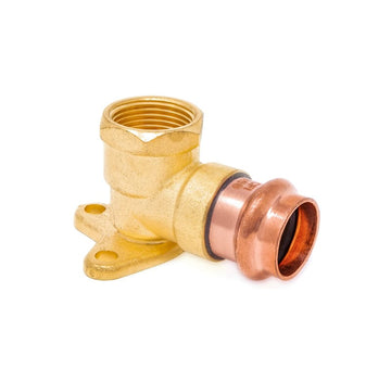 1/2" Press 90° Drop Ear Elbow PxFPT