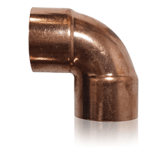 1/2 inch copper 90 degree elbow, C x C