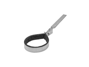 Galvanized DWV Pipe Hanger 2" x 12" Plastic coated
