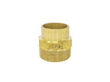 2" DWV Adapter FTG x M, Cast Brass,