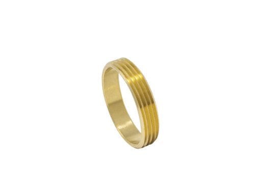 1-1/2" x 1-1/2" DWV Male Soldering Ring Thread Piece, Cast Brass