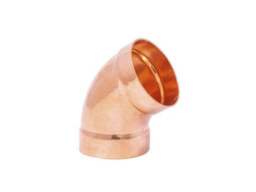 DWV 60° Elbow 1-1/2", Copper