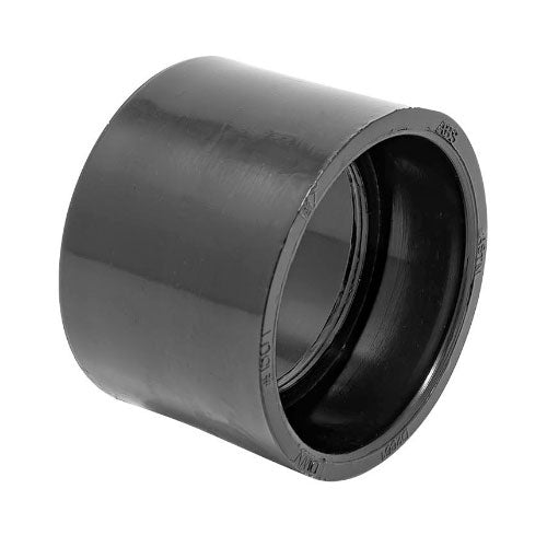 1-1/2" ABS Coupling HUB x HUB