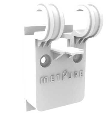 Metpure Versatile Standard Filter Clip Mount, White